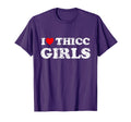 Distressed I Heart Thicc I Love Thicc T-Shirt - Trendy Graphic Men Women - T-Shirt, Sweatshirt, Hoodie
