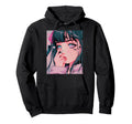 Anime Vaporwave Egirl Aesthetic Hoodie - Fun Novelty Design Unisex - T-Shirt, Sweatshirt, Hoodie