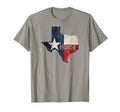 Texas Map Home Distressed T-Shirt - Minimalist Print Men Women - T-Shirt, Sweatshirt, Hoodie