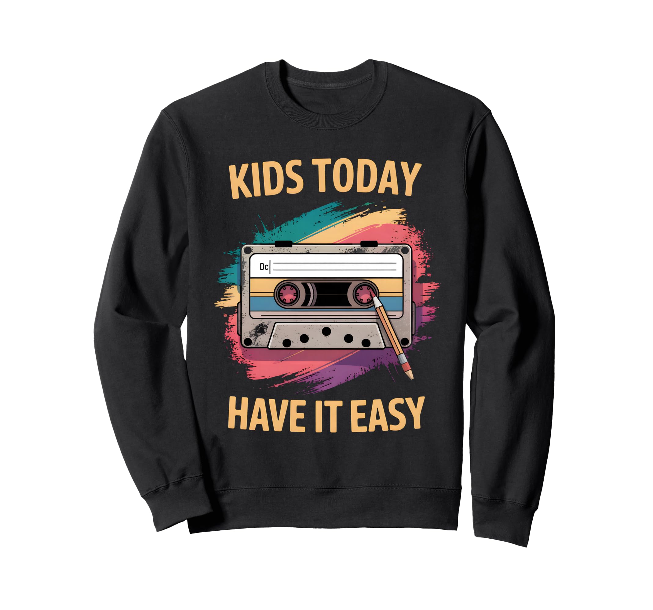 Funny 1980S Cassette Tape 80S Sweatshirt - Casual Everyday Wear Men Women - T-Shirt, Sweatshirt, Hoodie