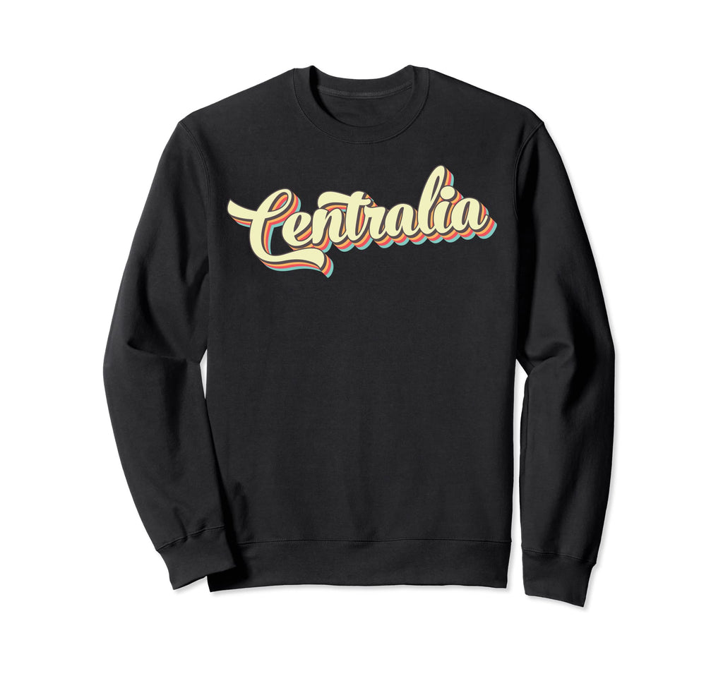 Centralia Art Baseball Font Sweatshirt - Graphic Print for Adults - T-Shirt, Sweatshirt, Hoodie