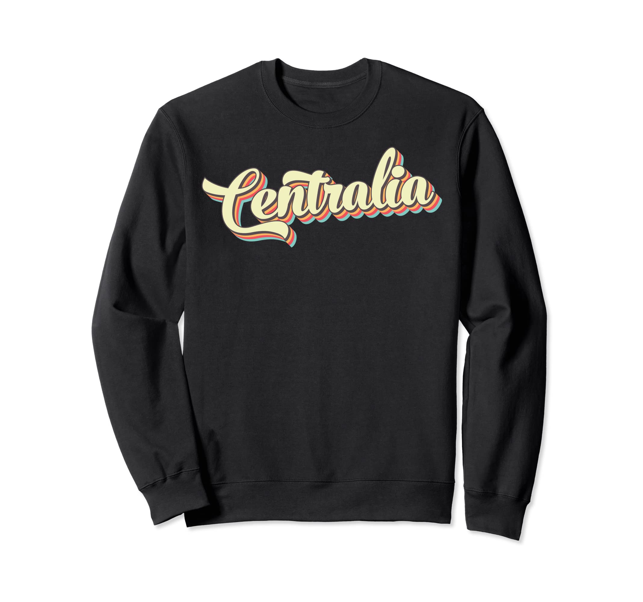 Centralia Art Baseball Font Sweatshirt - Graphic Print for Adults - T-Shirt, Sweatshirt, Hoodie