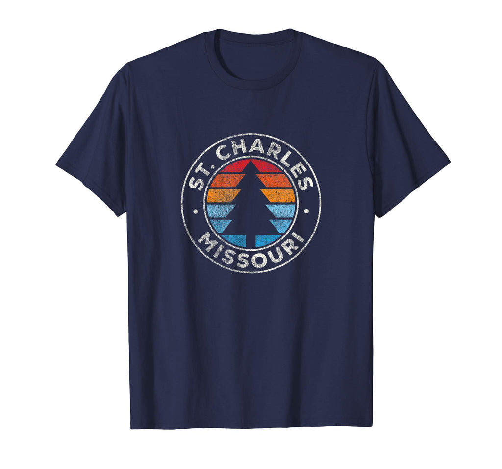 St Charles Missouri Mo 70S T-Shirt - Custom Art Print Unisex - T-Shirt, Sweatshirt, Hoodie