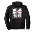 Game Day Vibes Coquette Bow Baseball Mama Hoodie - Graphic Print Unisex - T-Shirt, Sweatshirt, Hoodie