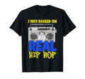 Raised Real Hip Hop Graffiti Boombox T-Shirt - Novelty Apparel Men Women - T-Shirt, Sweatshirt, Hoodie