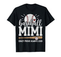 Baseball Mimi Baseball Player Grandma T-Shirt - Graphic Print Unisex - T-Shirt, Sweatshirt, Hoodie
