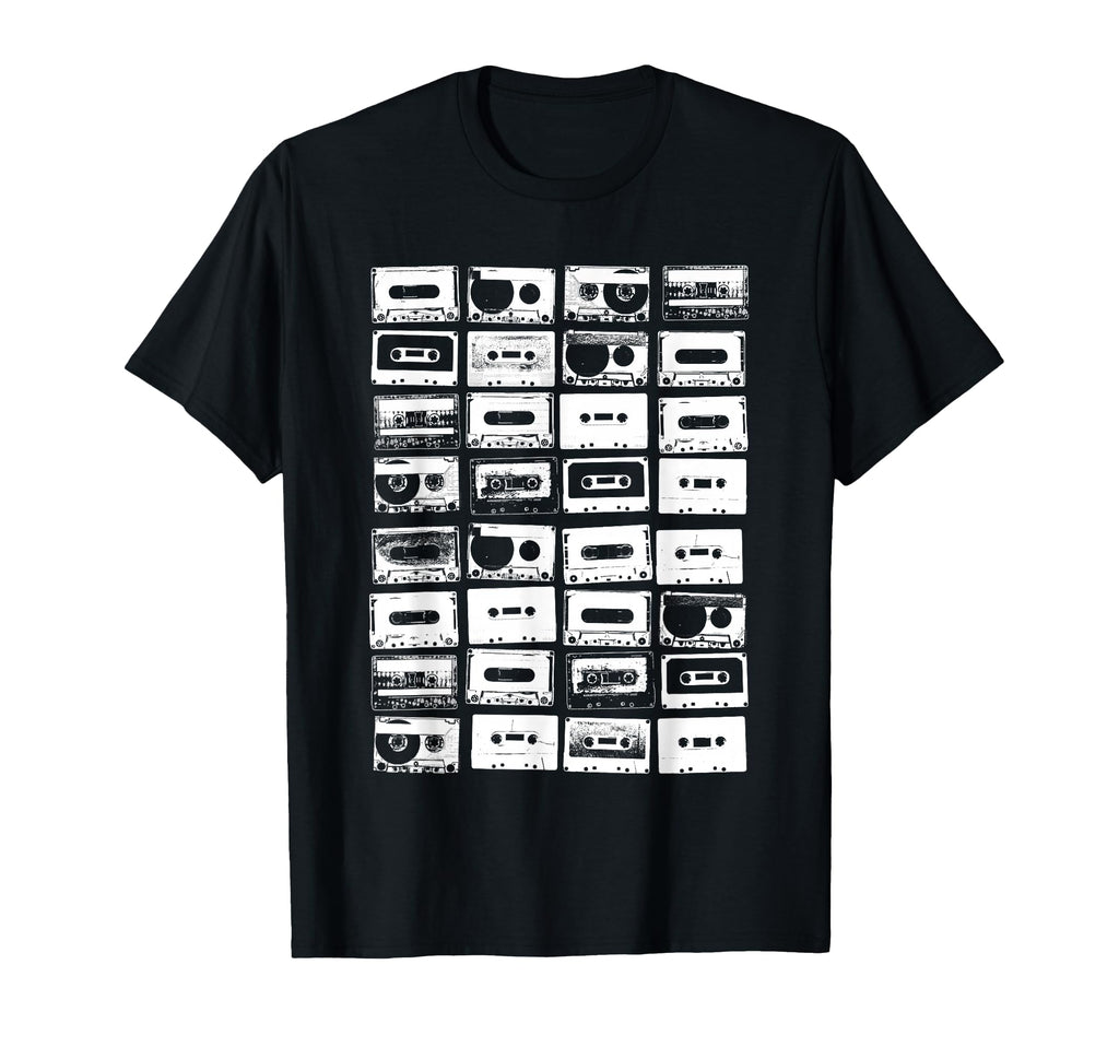 Cassette Tapes 1980S Music T-Shirt - Graphic Print Men Women - T-Shirt, Sweatshirt, Hoodie