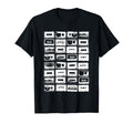 Cassette Tapes 1980S Music T-Shirt - Graphic Print Men Women - T-Shirt, Sweatshirt, Hoodie