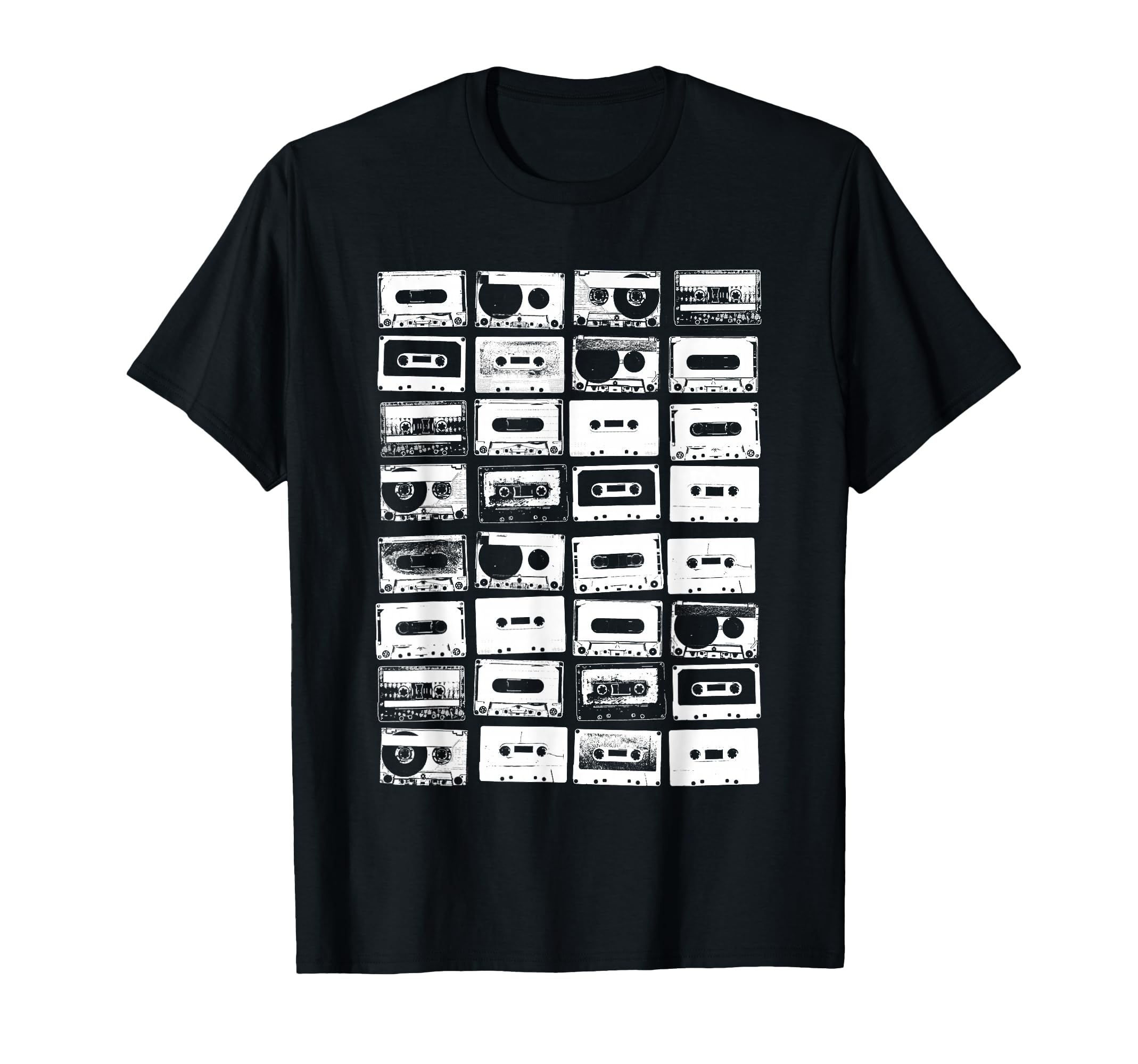 Cassette Tapes 1980S Music T-Shirt - Graphic Print Men Women - T-Shirt, Sweatshirt, Hoodie