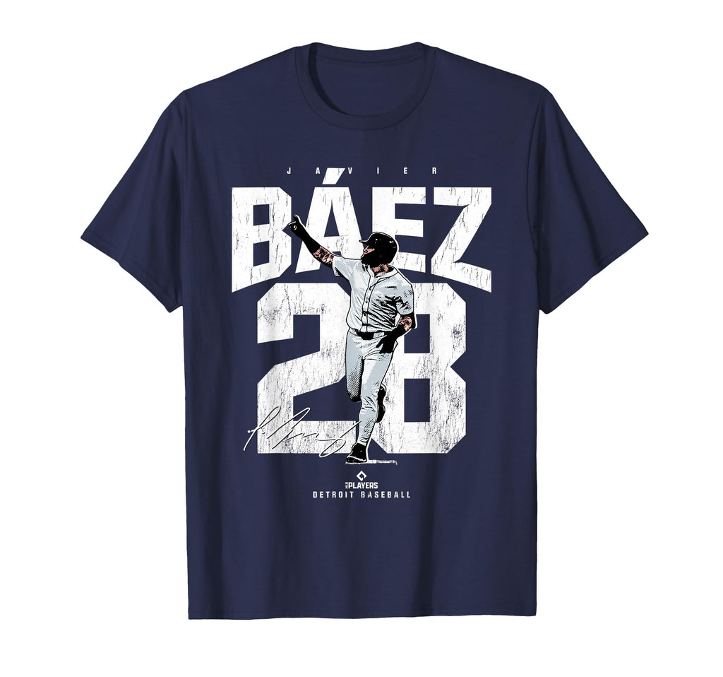 Javier Baez Detroit Baseball Players T-Shirt - Minimalist Print Men Women - T-Shirt, Sweatshirt, Hoodie