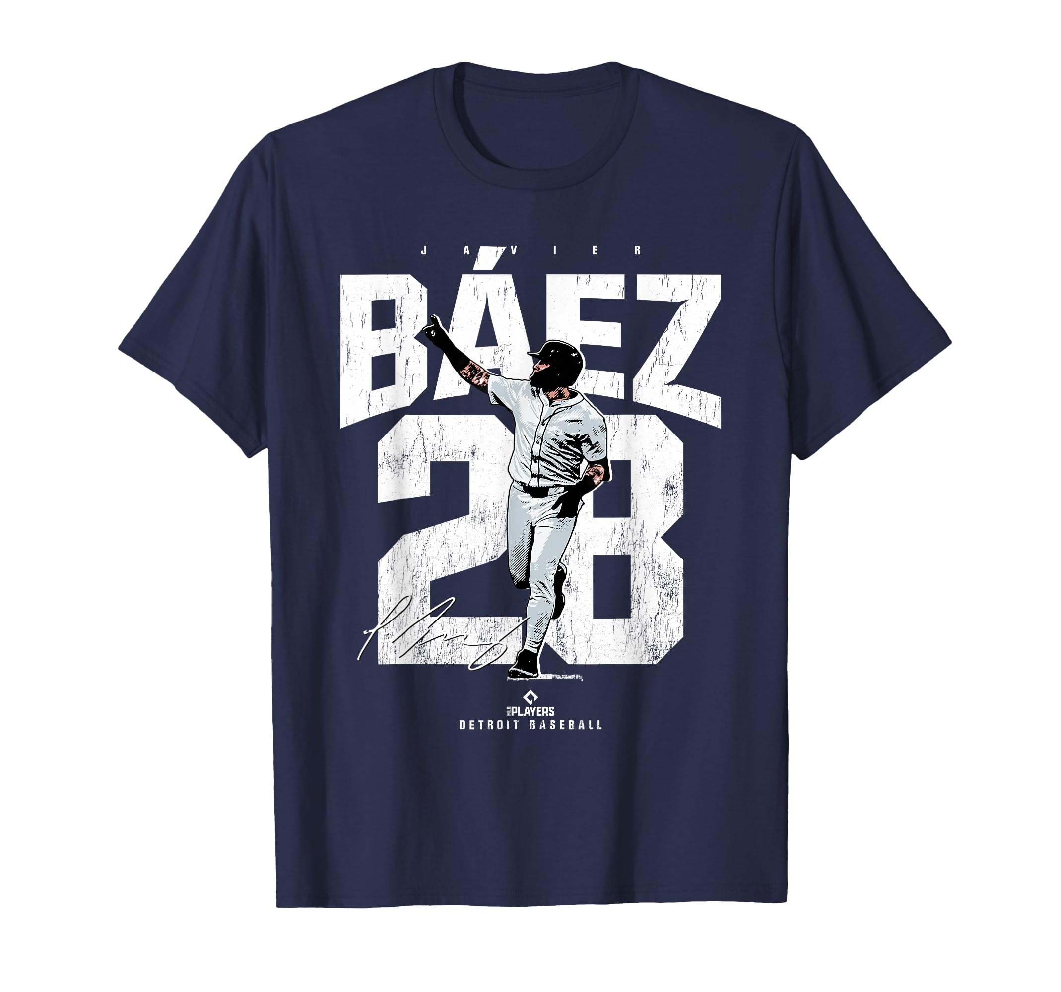 Javier Baez Detroit Baseball Players T-Shirt - Minimalist Print Men Women - T-Shirt, Sweatshirt, Hoodie