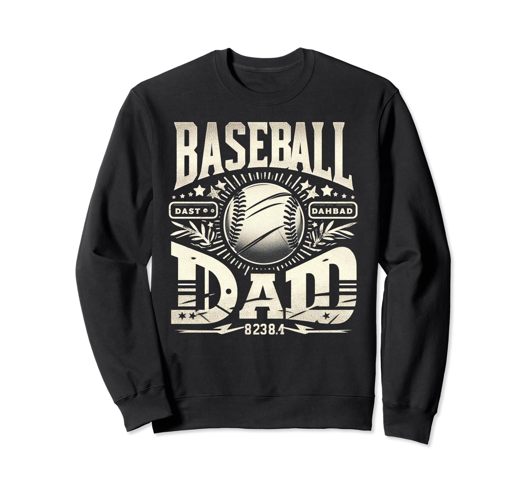 Baseball Dad Fathers Day Sweatshirt - Aesthetic Graphic for Adults - T-Shirt, Sweatshirt, Hoodie