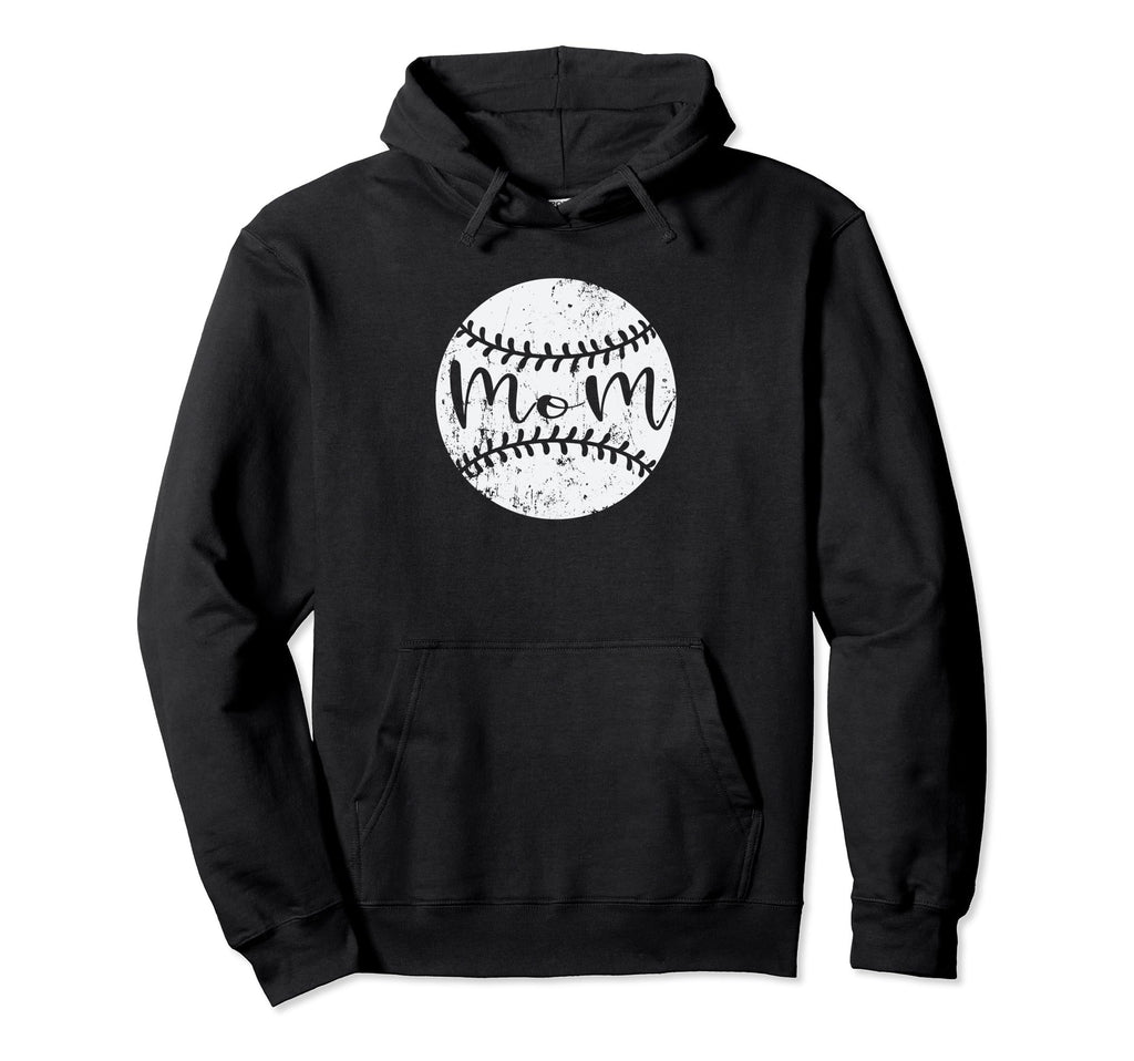 Baseball Mom Funny Mother Hoodie - Trendy Graphic Men Women - T-Shirt, Sweatshirt, Hoodie