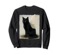 Y2K Fairycore Black Cat Therian Sweatshirt - Streetwear Style Unisex - T-Shirt, Sweatshirt, Hoodie