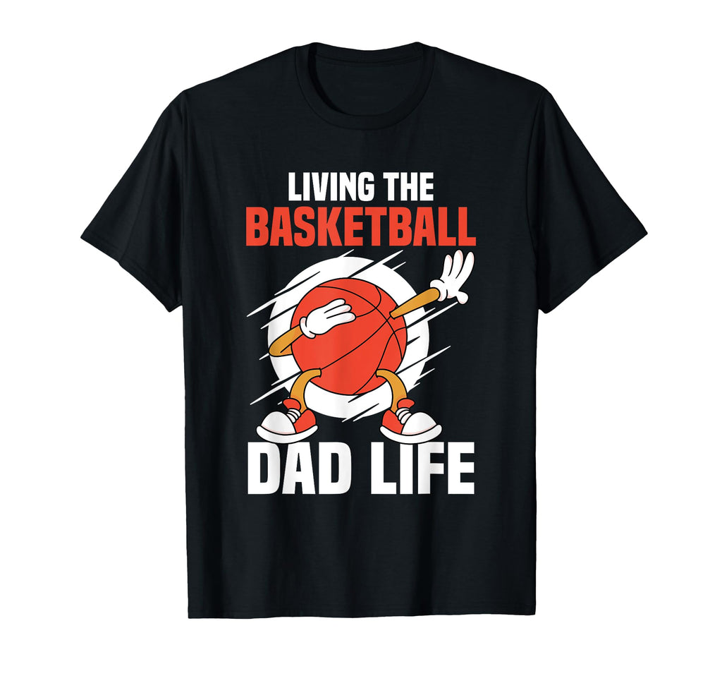 Fathers Day Basketball Dad Game T-Shirt - Casual Everyday Wear for Adults - T-Shirt, Sweatshirt, Hoodie