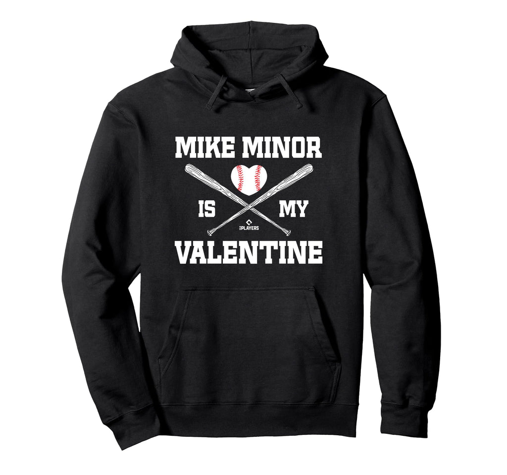 Mike Minor Is My Valentine Kansas City Hoodie - Unique Graphic Men Women - T-Shirt, Sweatshirt, Hoodie