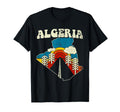 Algeria Algerian Country Rainbow 70S T-Shirt - Aesthetic Graphic Men Women - T-Shirt, Sweatshirt, Hoodie