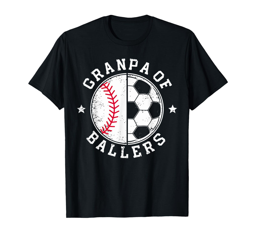 Baseball Grandpa Grandfather Gramps T-Shirt - Trendy Graphic for Adults - T-Shirt, Sweatshirt, Hoodie