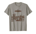 Ufo Cowboy Cat Wild West Kitten 90S T-Shirt - Novelty Apparel Unisex - T-Shirt, Sweatshirt, Hoodie