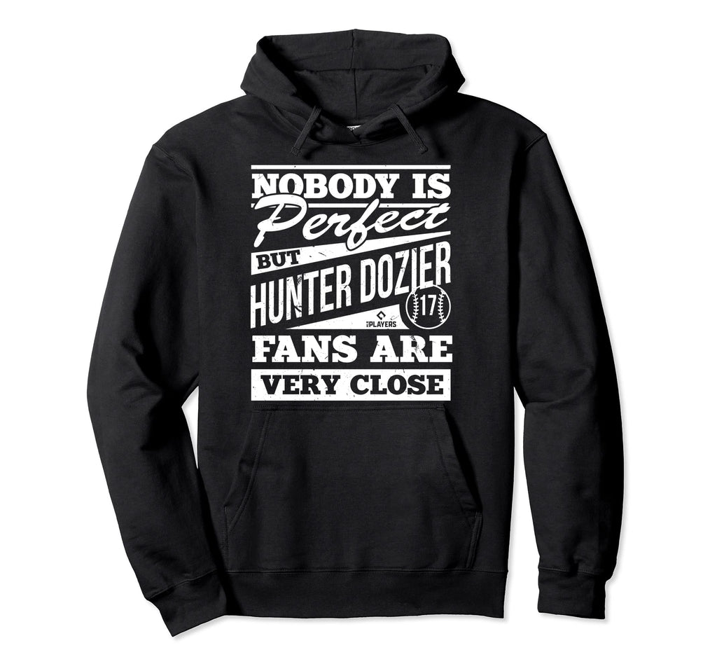 Nobody Is Hunter Dozier Mlbpa Baseball Hoodie - Aesthetic Graphic Unisex - T-Shirt, Sweatshirt, Hoodie