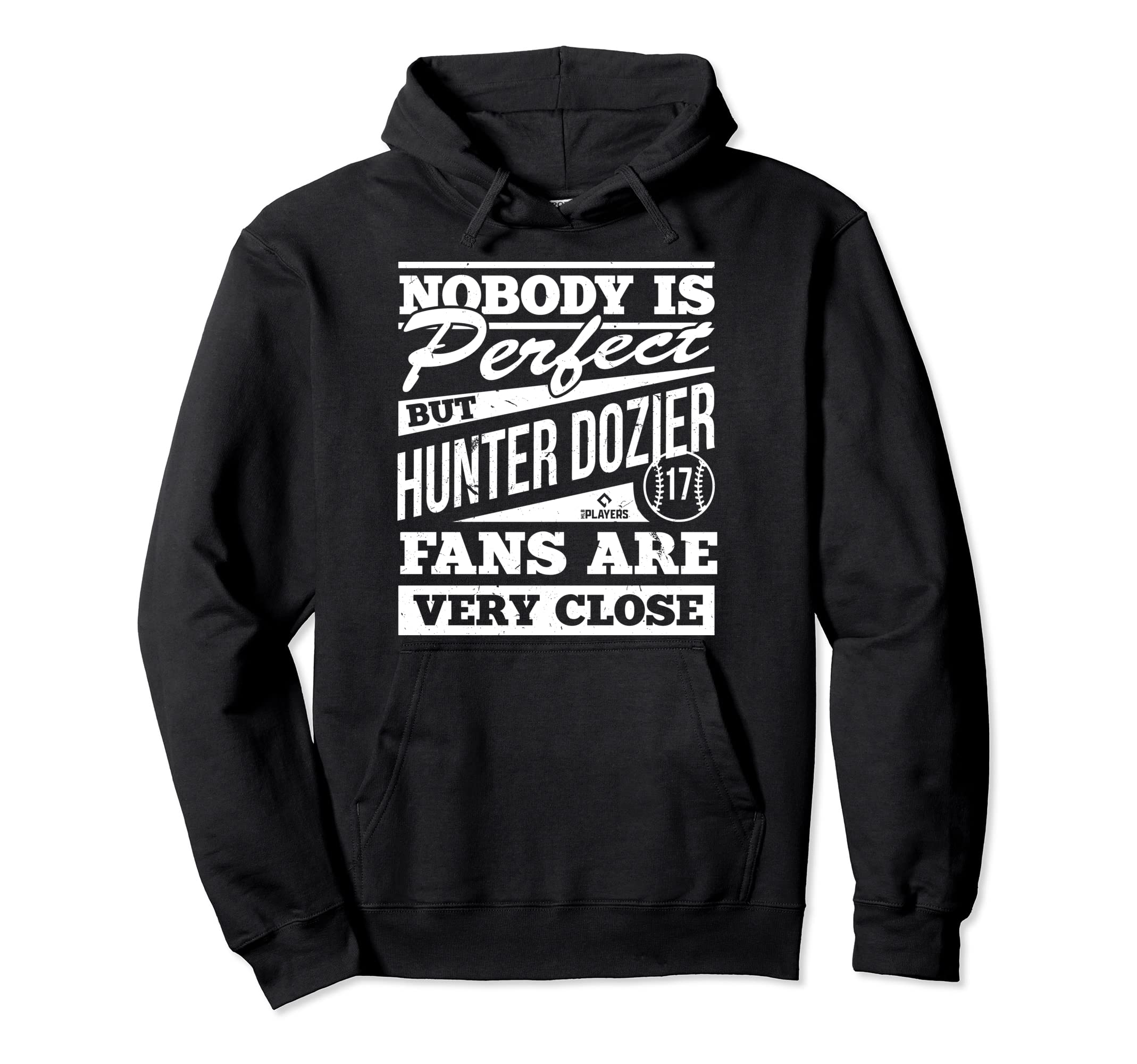 Nobody Is Hunter Dozier Mlbpa Baseball Hoodie - Aesthetic Graphic Unisex - T-Shirt, Sweatshirt, Hoodie
