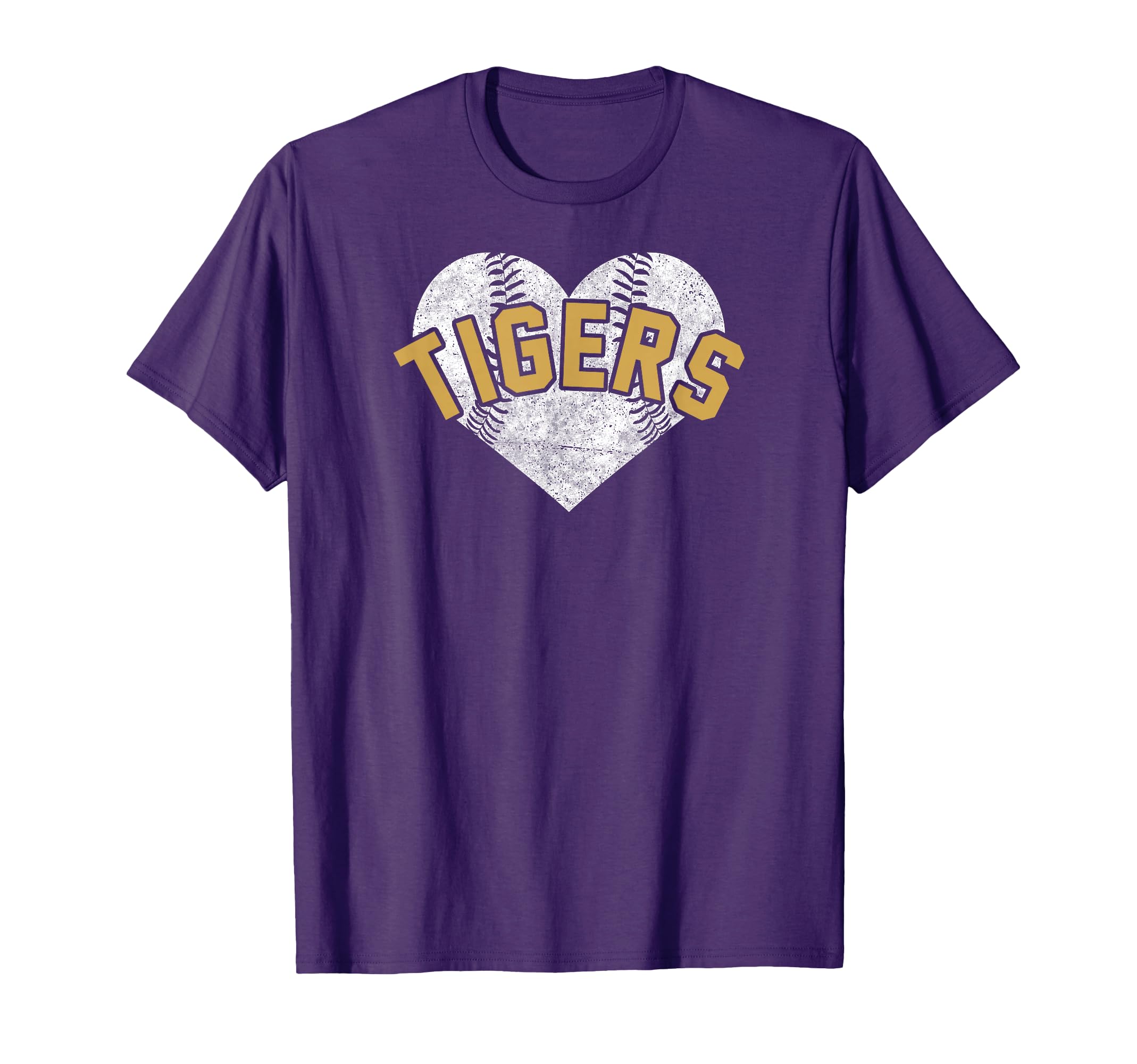 Tigers Baseball Softball High School T-Shirt - Casual Everyday Wear Unisex - T-Shirt, Sweatshirt, Hoodie