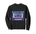 Eighties Cassette Tape Art Sweatshirt - Casual Everyday Wear Unisex - T-Shirt, Sweatshirt, Hoodie