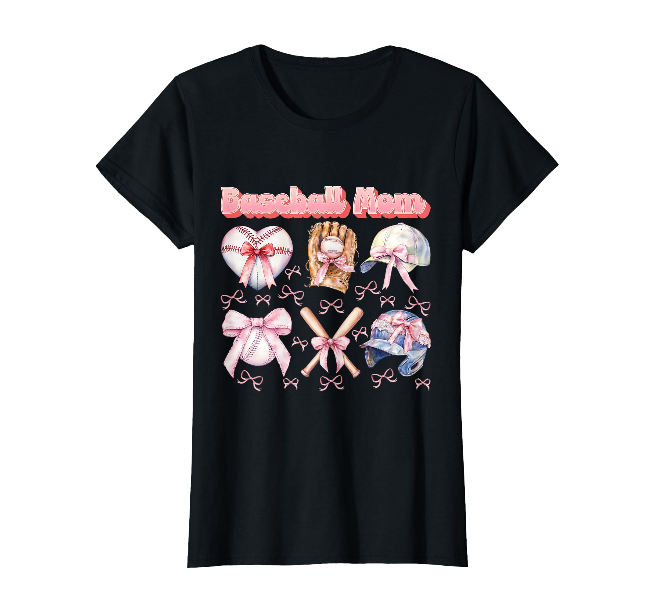 Mothers Day Coquette Bow T-Shirt - Casual Everyday Wear for Adults - T-Shirt, Sweatshirt, Hoodie