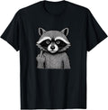 Frecher Waschbär Sarkasmus Humor - Adult & Kids T-Shirts, Sweatshirts & Hoodies apparel design preview 1
