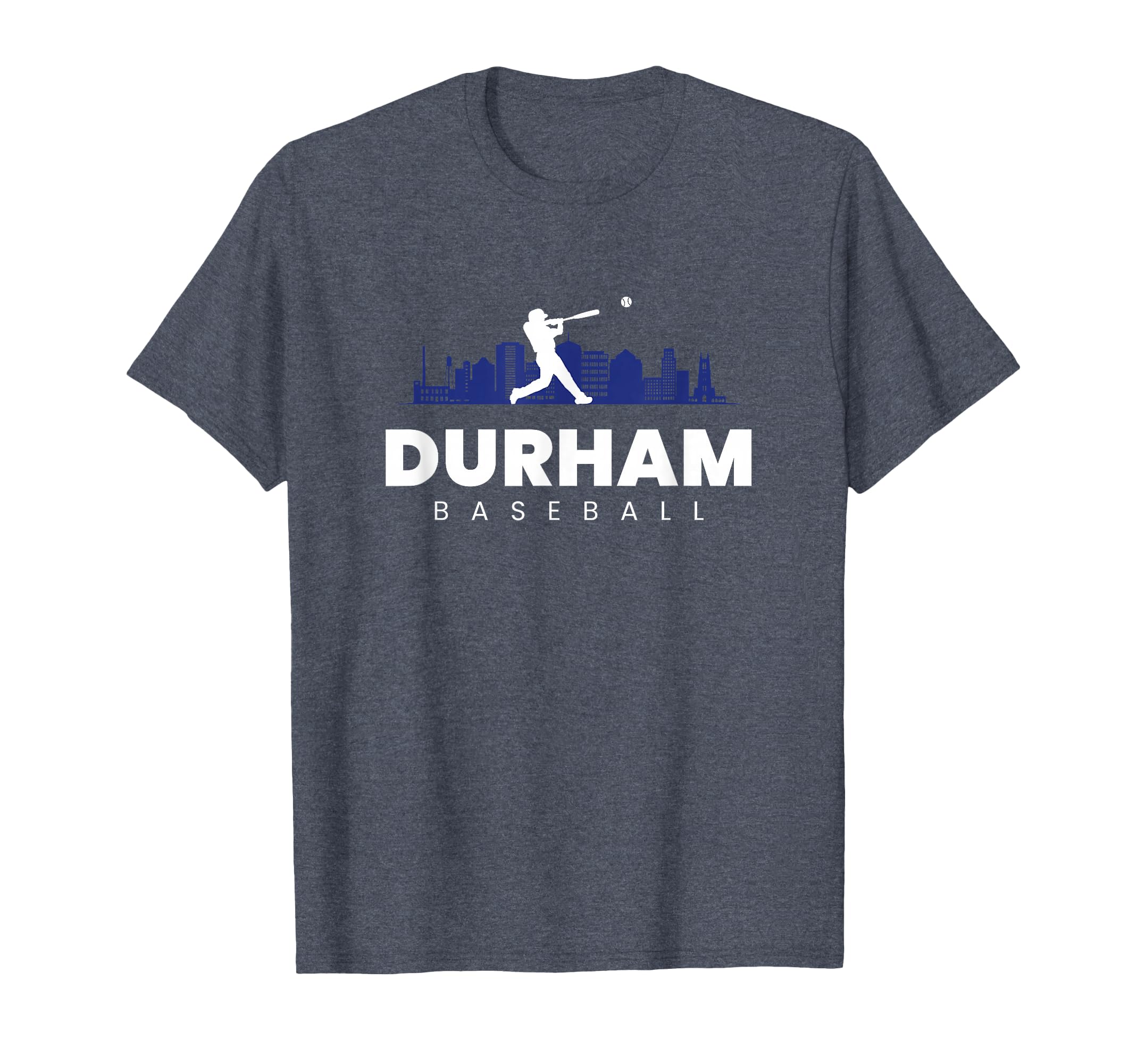Durham Baseball Minimalist T-Shirt - Casual Everyday Wear for Adults - T-Shirt, Sweatshirt, Hoodie