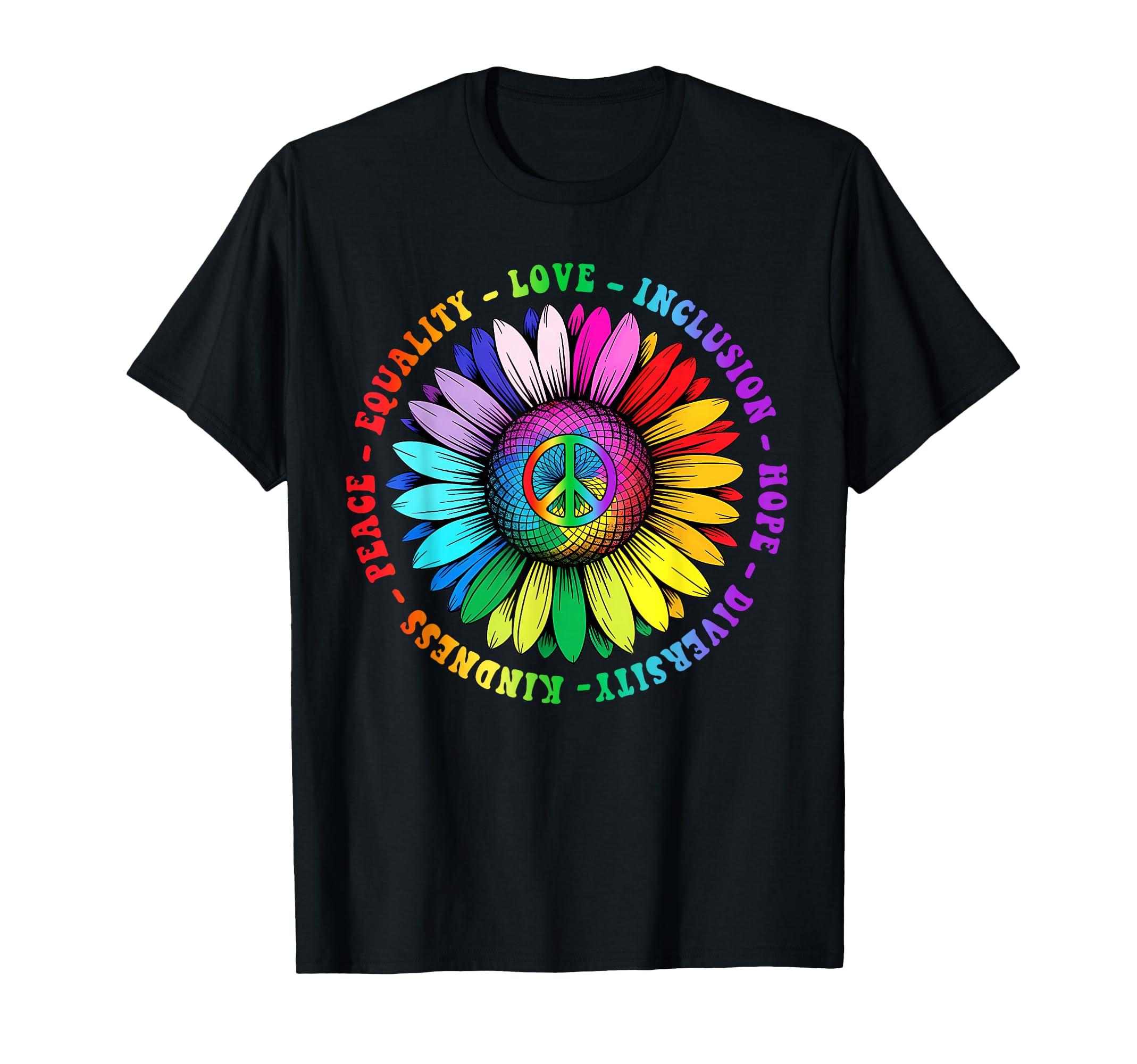 Gay Pride Lgbt Kindness Peace Equality T-Shirt - Minimalist Print Unisex - T-Shirt, Sweatshirt, Hoodie
