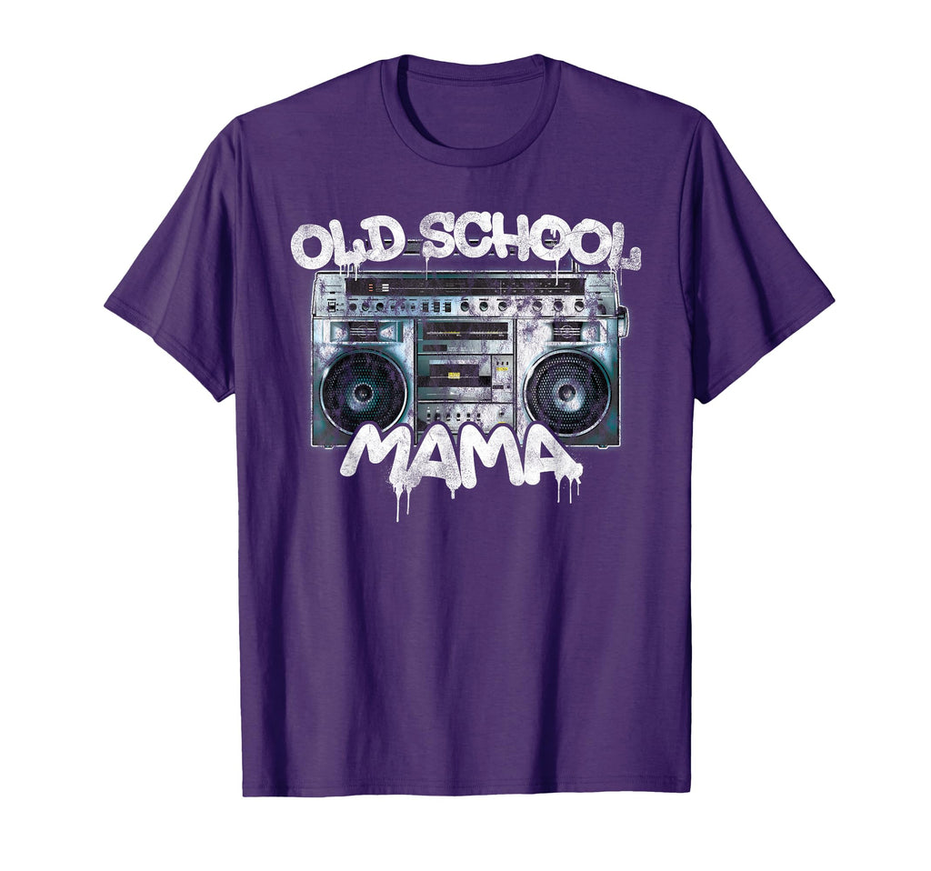 Old School Mama Throwback 80S 90S T-Shirt - Unique Graphic for Adults - T-Shirt, Sweatshirt, Hoodie