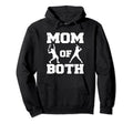 Mom Both Funny Baseball Tennis Mom Hoodie - Novelty Apparel Men Women - T-Shirt, Sweatshirt, Hoodie
