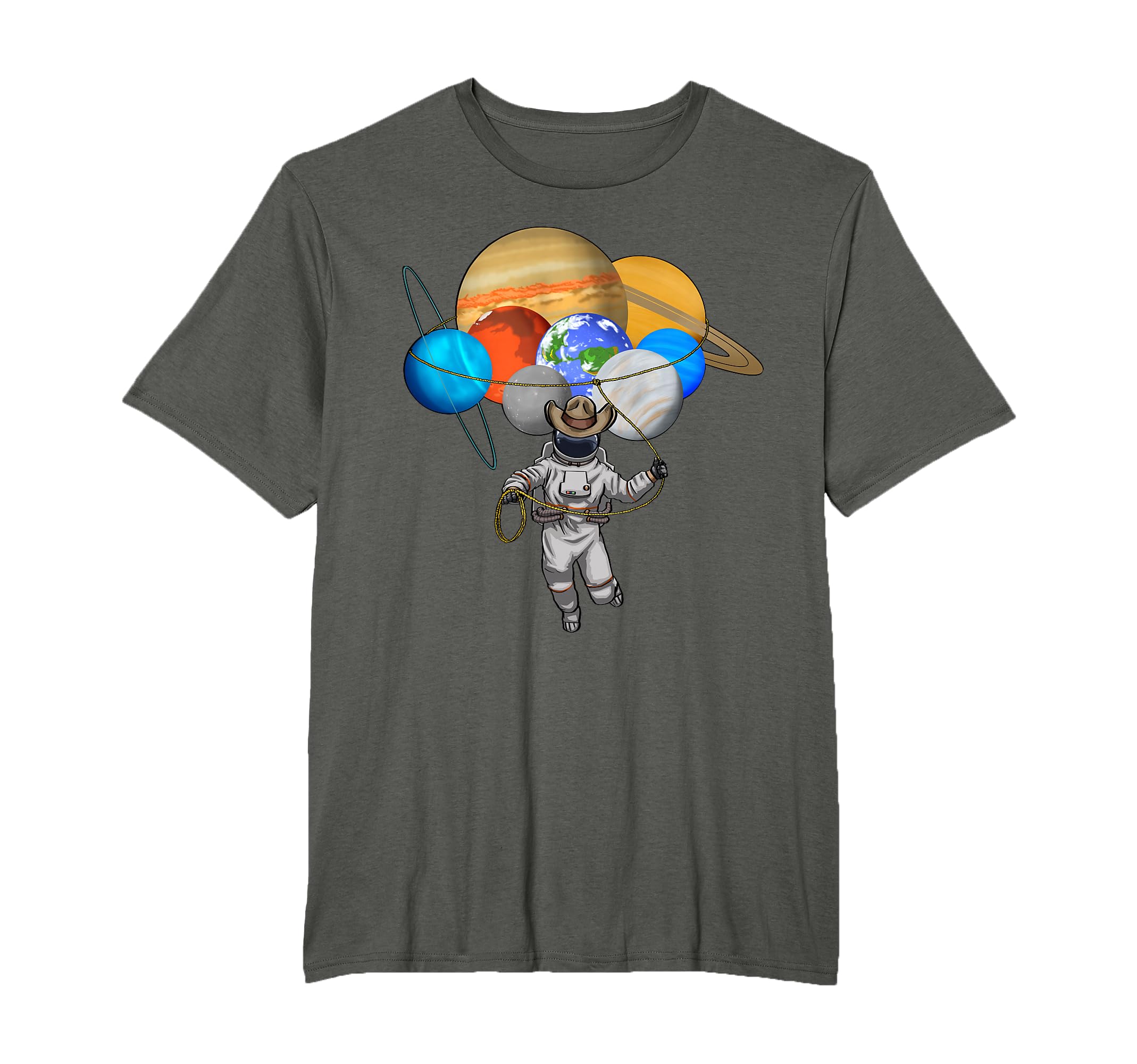 Space Cowboy Shirts Funny Western T-Shirt - Minimalist Print for Adults - T-Shirt, Sweatshirt, Hoodie
