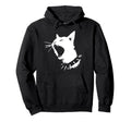 Cat Skull Punk Y2K Creepy Kitty Goth Hoodie - Graphic Print for Adults - T-Shirt, Sweatshirt, Hoodie