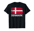 Danish Flag Made Denmark Gift T-Shirt - Unique Graphic Men Women - T-Shirt, Sweatshirt, Hoodie