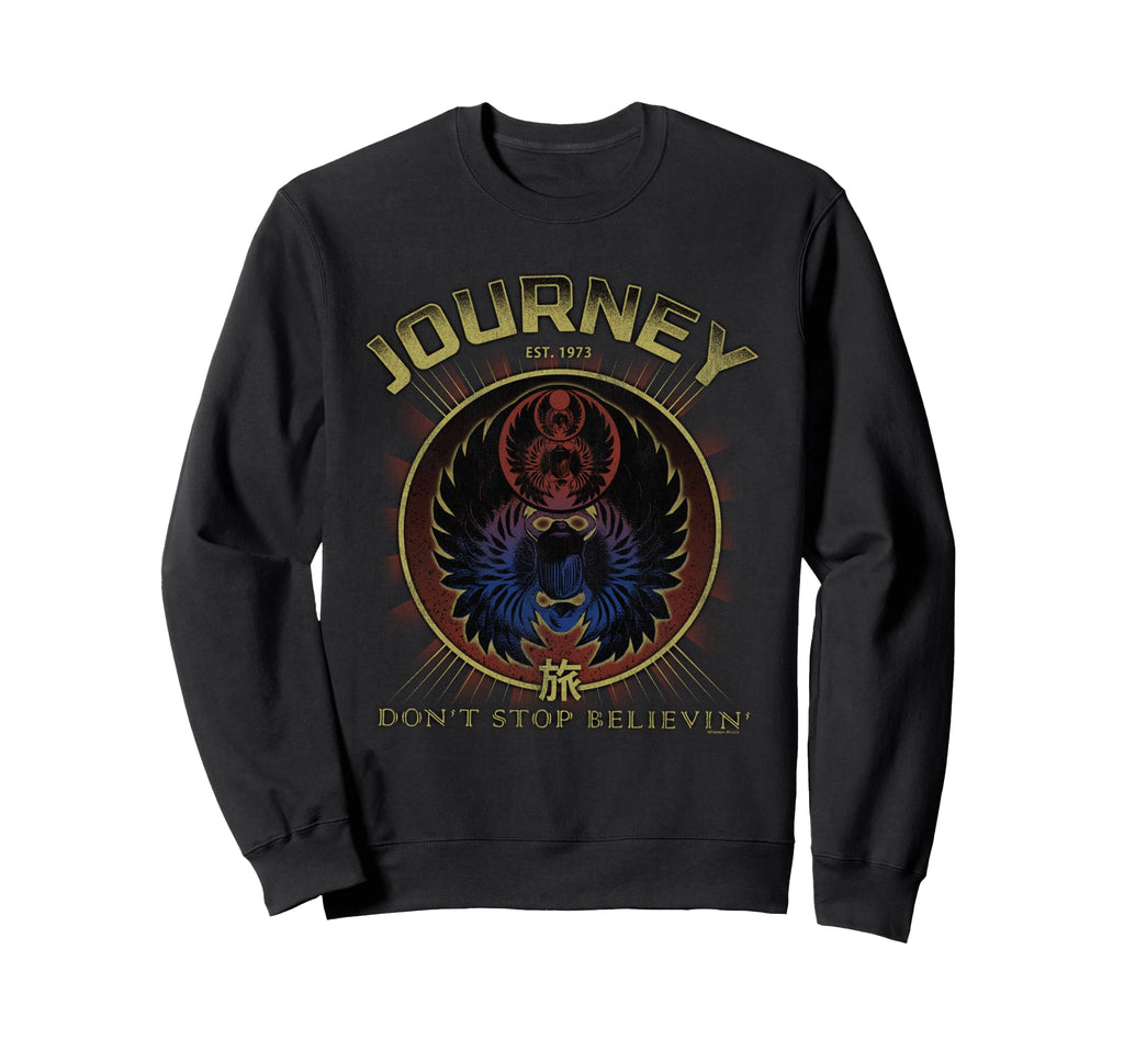 Journey Gold Dont Stop Sweatshirt - Casual Everyday Wear for Adults - T-Shirt, Sweatshirt, Hoodie