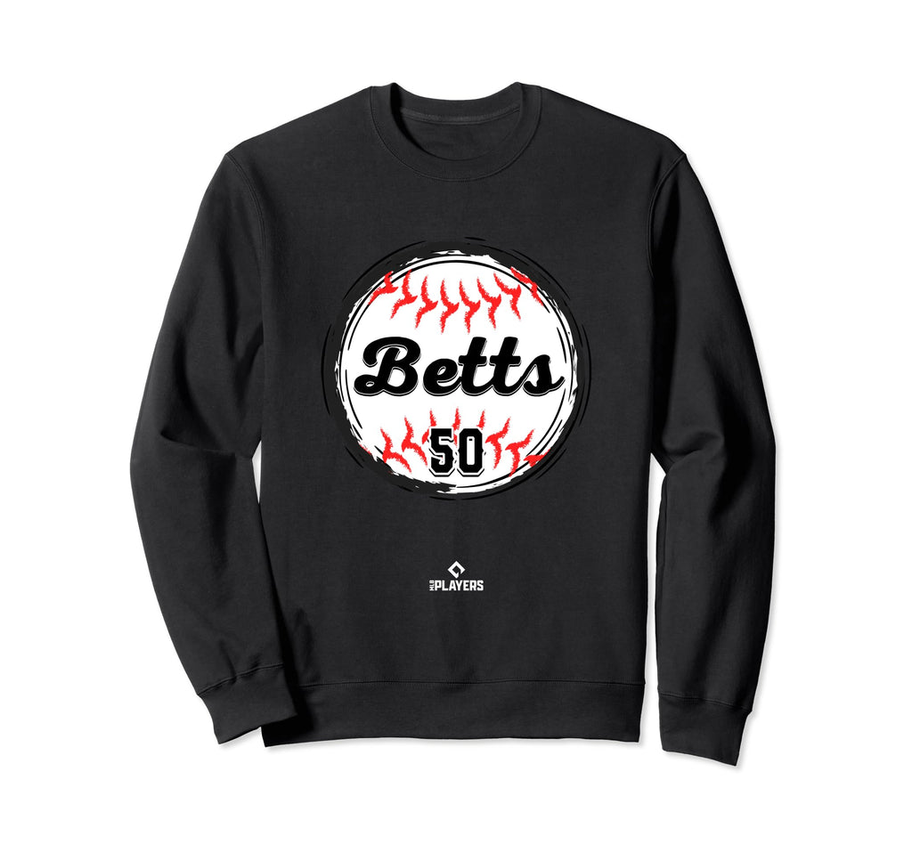 Mookie Betts Baseball Mlbpa Los Sweatshirt - Minimalist Print for Adults - T-Shirt, Sweatshirt, Hoodie