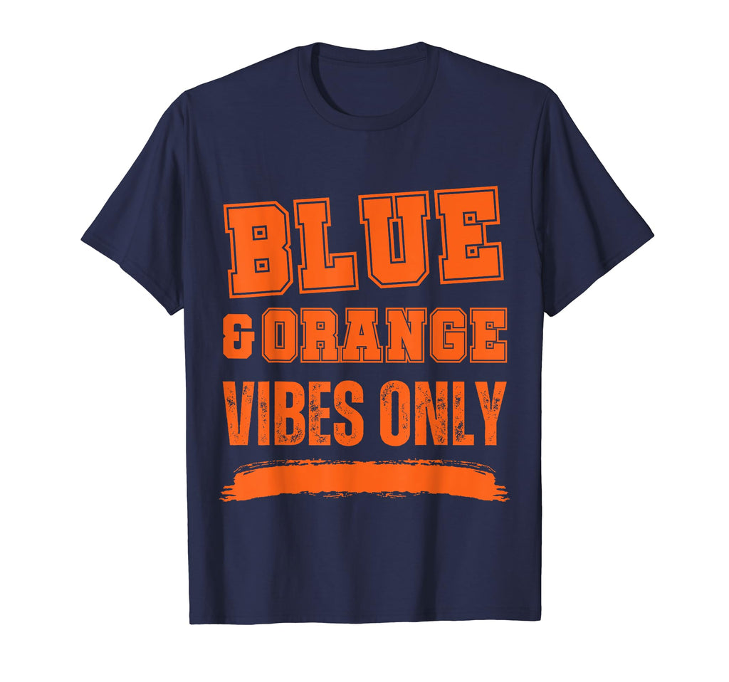 Blue And Orange Game Day T-Shirt - Minimalist Print Unisex - T-Shirt, Sweatshirt, Hoodie