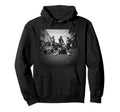 Old School Hip Hop Dog Breakdancing Hoodie - Graphic Print for Adults - T-Shirt, Sweatshirt, Hoodie