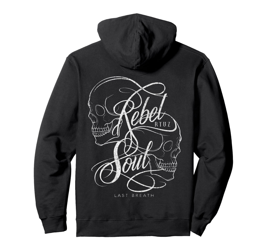 Back Y2K Streetwear Skull Hoodie - Aesthetic Graphic for Adults - T-Shirt, Sweatshirt, Hoodie