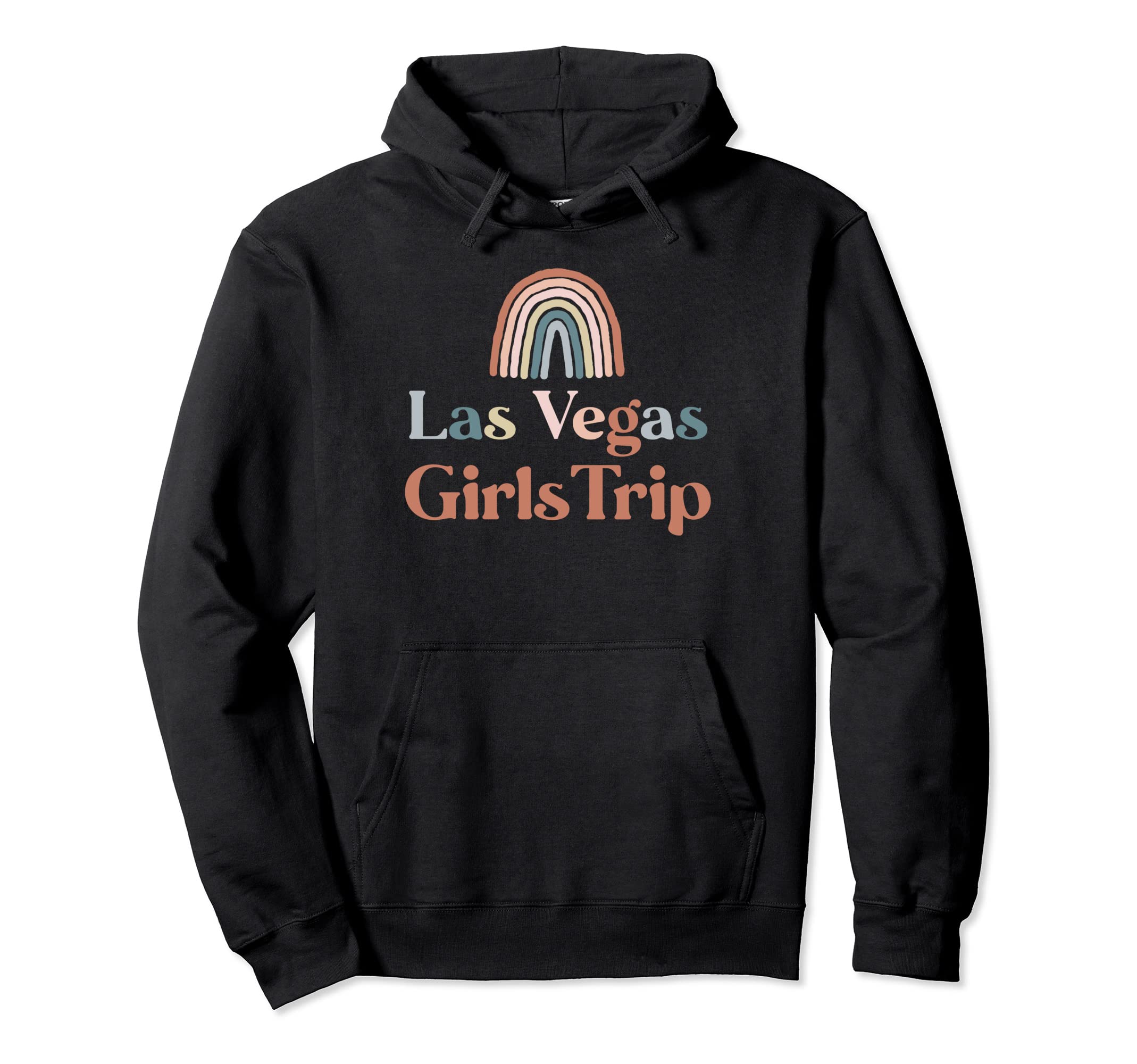 Las Vegas Trip Boho Rainbow Group Matching Hoodie - Streetwear Style Unisex - T-Shirt, Sweatshirt, Hoodie