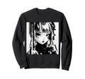 Glitchcore Kawaii Anime Gothic Grunge Sweatshirt - Custom Art Print Unisex - T-Shirt, Sweatshirt, Hoodie