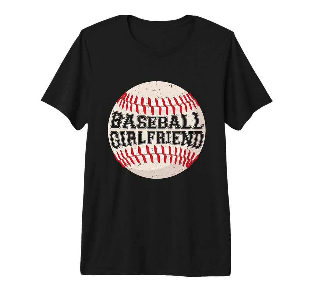 Baseball Girlfriend Tri Blend T-Shirt - Custom Art Print Men Women - T-Shirt, Sweatshirt, Hoodie