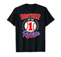 Brother Rookie 1St Birthday Baseball T-Shirt - Fun Novelty Design Men Women - T-Shirt, Sweatshirt, Hoodie