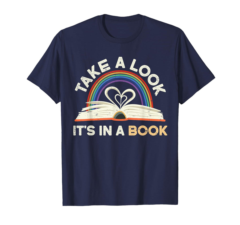 Take Its Book Reading Rainbow T-Shirt - Streetwear Style Unisex - T-Shirt, Sweatshirt, Hoodie