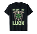Radiating Luck St Patricks Day T-Shirt - Minimalist Print for Adults - T-Shirt, Sweatshirt, Hoodie