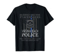 Virginia Beach Police Support Blessed Hoodie - Minimalist Print Men Women - T-Shirt, Sweatshirt, Hoodie