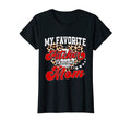 Womens My Favorite Pitcher Calls Me Mom T-Shirt - Custom Art Print Unisex - T-Shirt, Sweatshirt, Hoodie
