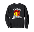 Raising Ballers Softball Basketball Sweatshirt - Novelty Apparel Men Women - T-Shirt, Sweatshirt, Hoodie
